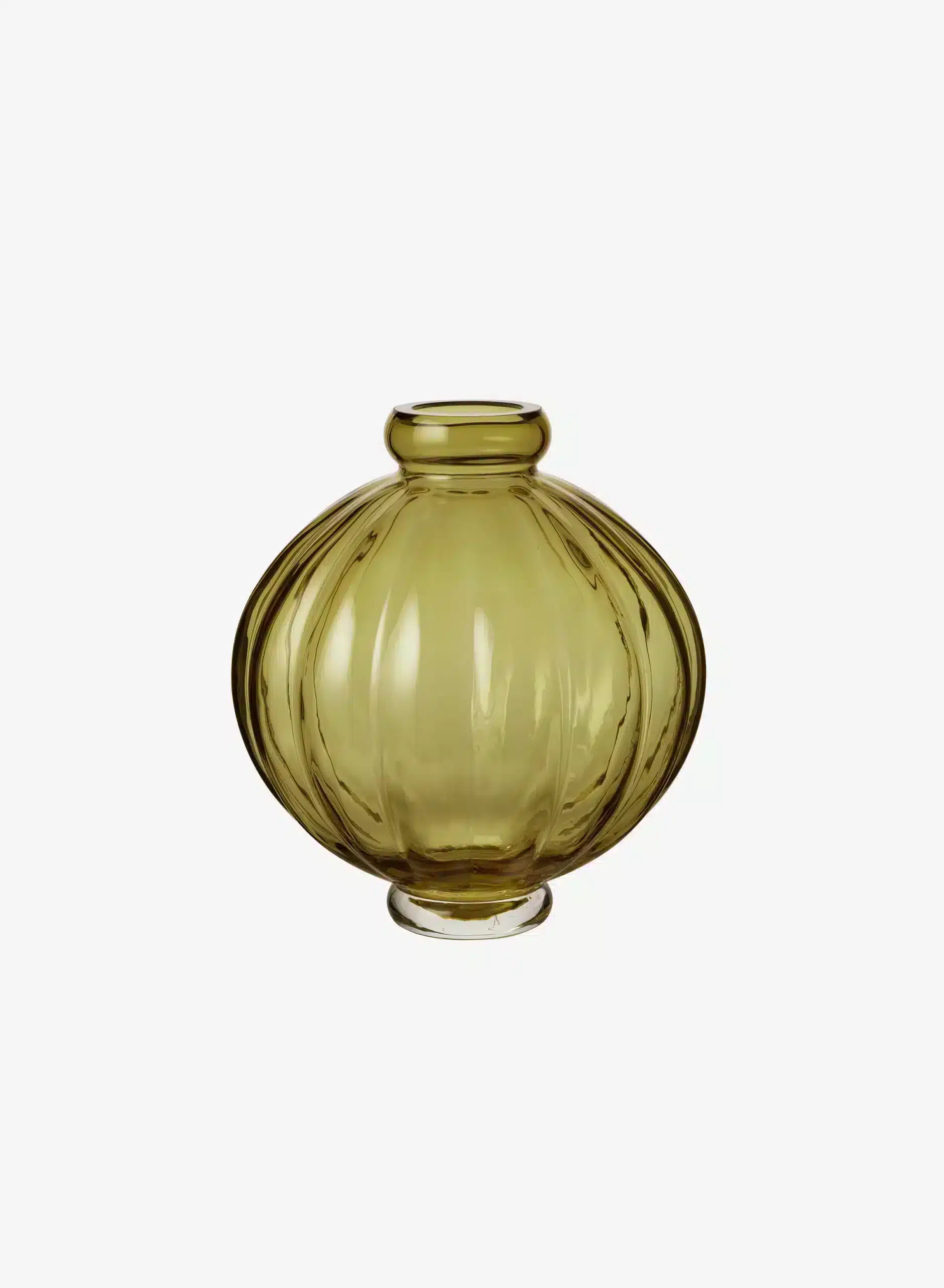 Louise Roe Balloon Vase Olive H25cm - Bilde 1
