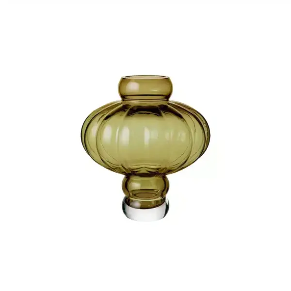 Louise Roe Balloon Vase Olive H20cm - Bilde 1