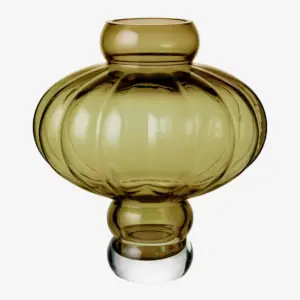 Louise Roe Balloon Vase Olive H40cm