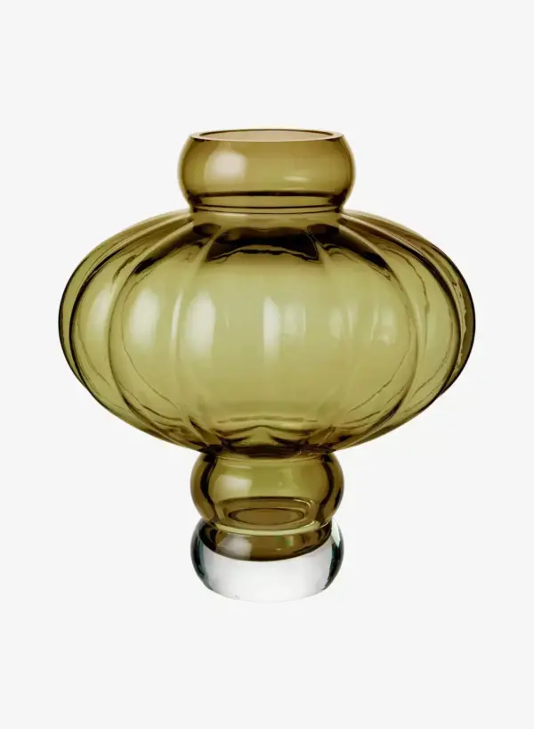 Louise Roe Balloon Vase Olive H40cm - Bilde 1