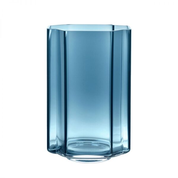 Louise Roe Funki Vase Rounded Blue H34cm - Bilde 1