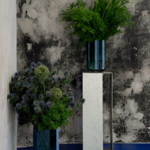 Louise Roe Funki Vase Rounded Blue H34cm - Bilde 2
