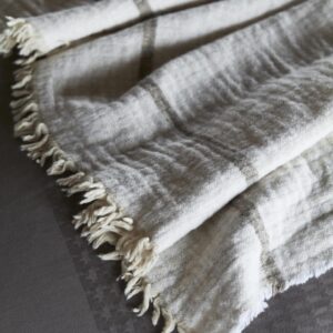 Halvor Bakke Chamonix Pledd 130x200 Beige/Pure Cashmere