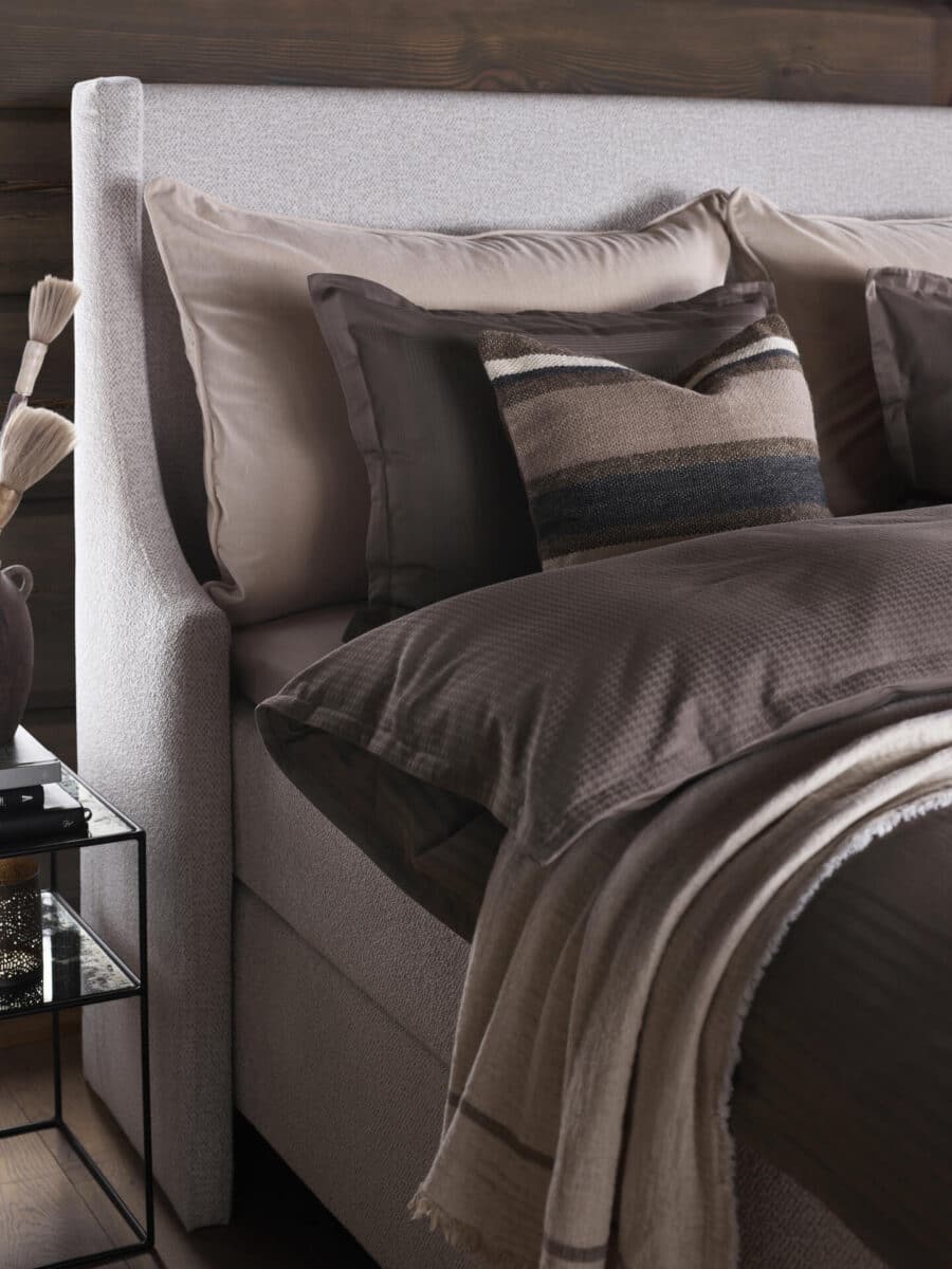 Halvor Bakke Chamonix Pledd 130x200 Beige/Pure Cashmere