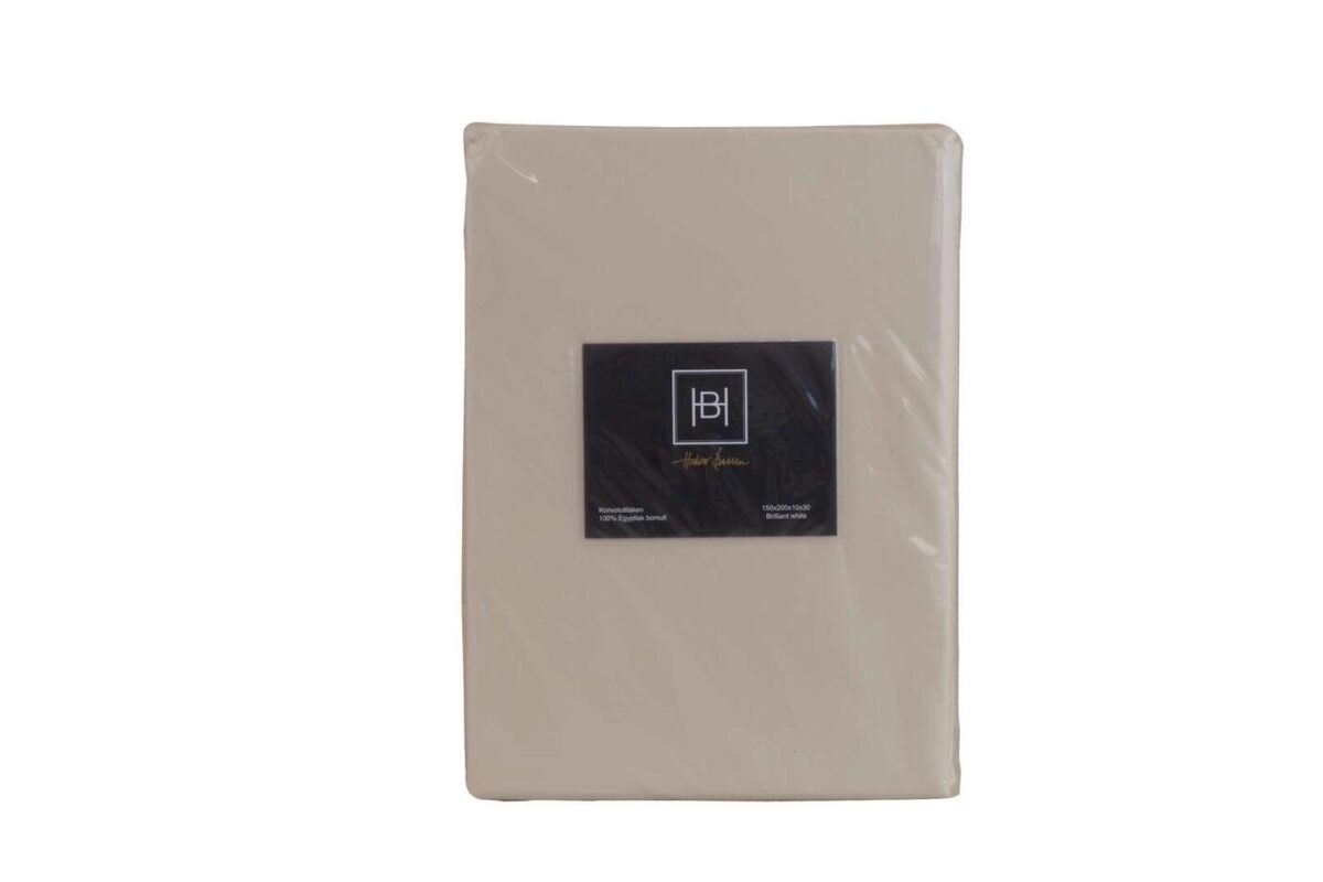 Halvor Bakke Konvoluttlaken, Egyptisk Bomull Pure Cashmere 180x200 cm