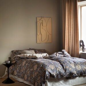 Høie Elisabeth Antrasitt Sateng Sengesett - Bilde 1