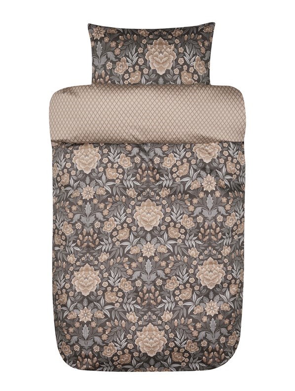 Høie Elisabeth Antrasitt Sateng Sengesett - Bilde 3