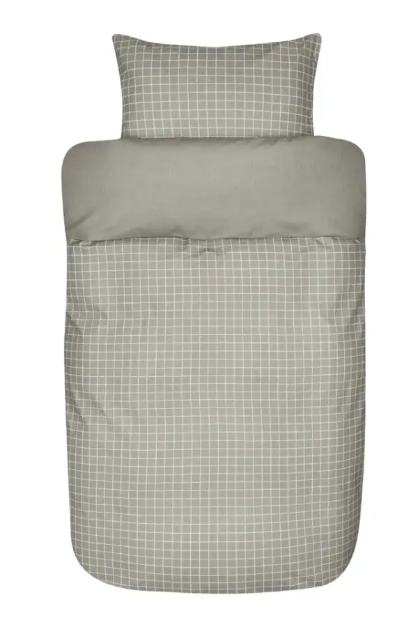 Høie Storm Naturlig Grønn Flanell Sengesett - Bilde 4