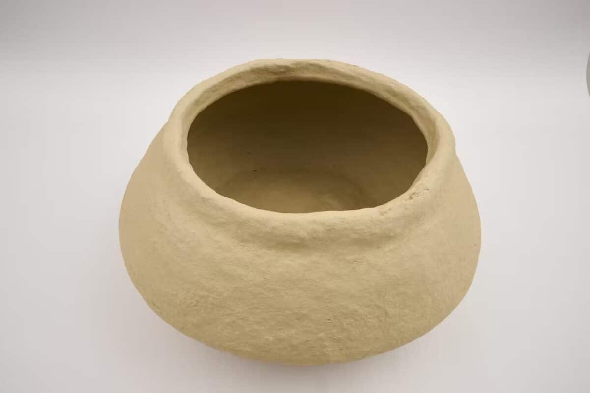 Flamant Ewin Bolle Papirmaché Beige 58 cm