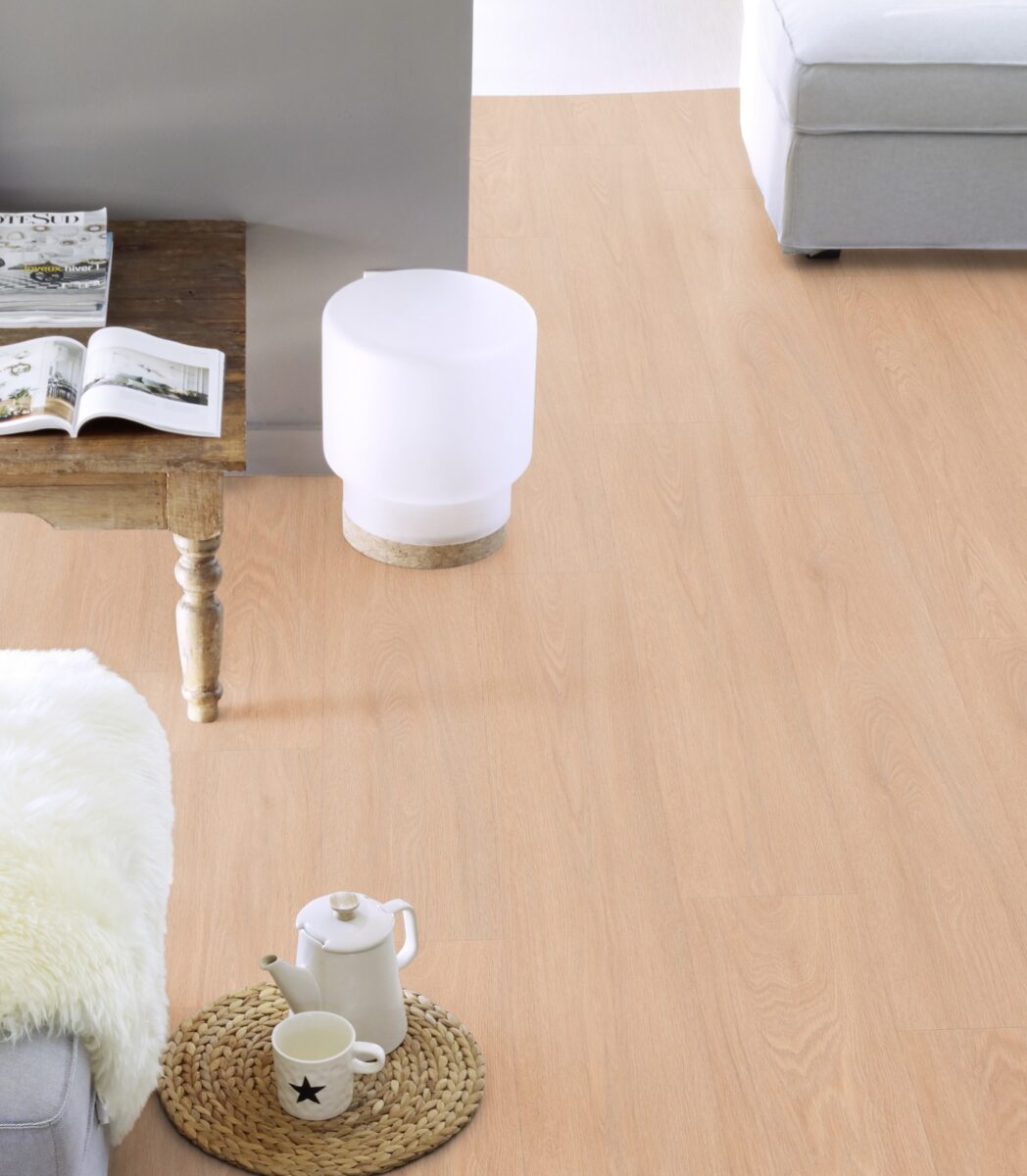 Klikkvinylgulv | Virtuo 55 Rigid Acoustic 1460 | Blomma Beige