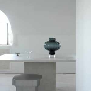 Louise Roe Balloon Vase Blue H30cm - Bilde 2