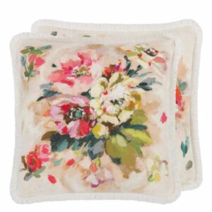Giardino Di Rose Nasturtium Linen Pute 50x50cm