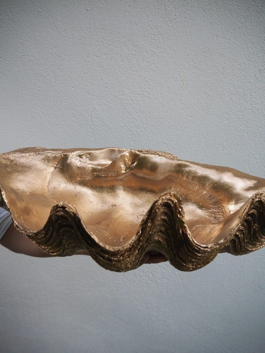 Puerto Galera Clam Shell Gold