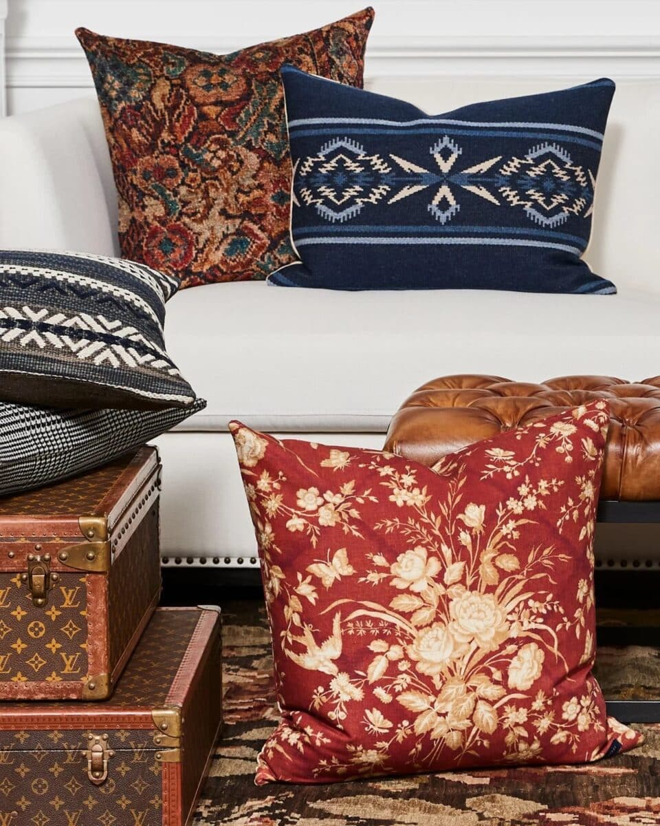 Ralph Lauren Main Rug Jewel Lodge Pute 55x55