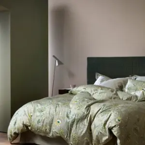 Høie Mille Grønn Sateng Sengesett