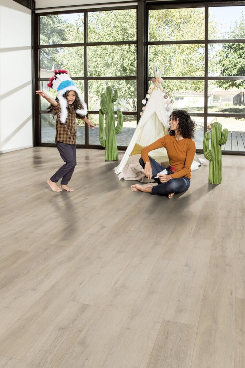 Klikkvinyl Med Kork | Topsilence Design 0011 | Tavira Clear