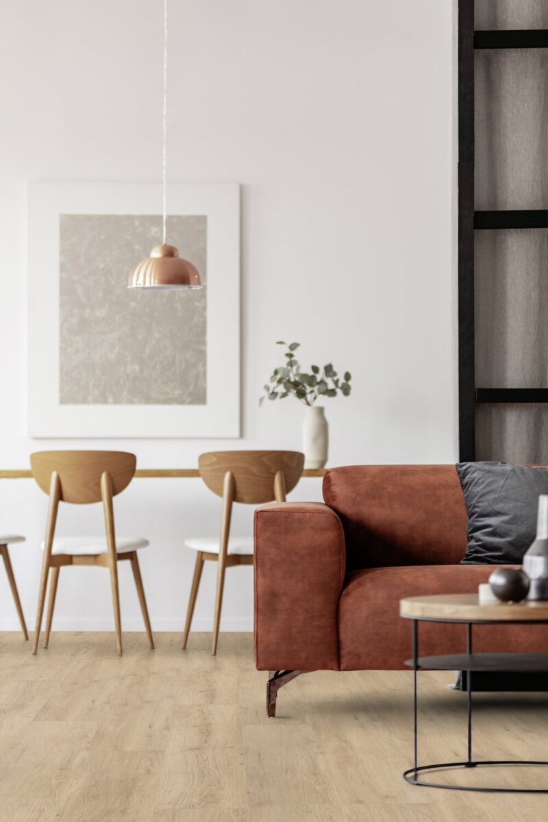Klikkvinyl Med Kork | Topsilence Design 0011 | Tavira Clear
