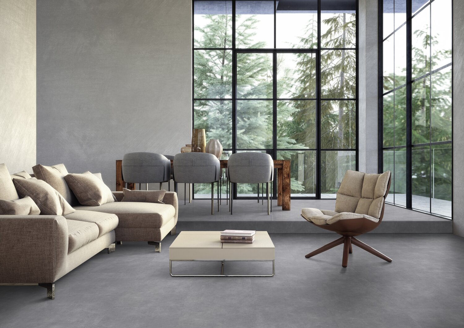 Klikkvinylgulv | Virtuo 55 Rigid Acoustic 0994 | Latina Pearl - Bilde 1