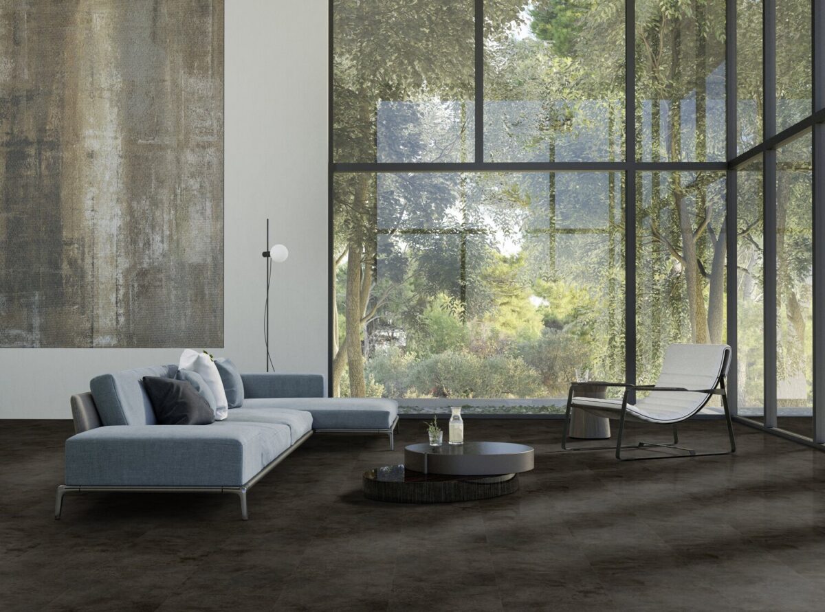 Klikkvinylgulv | Virtuo 55 Rigid Acoustic 1453 | Tavla Dark