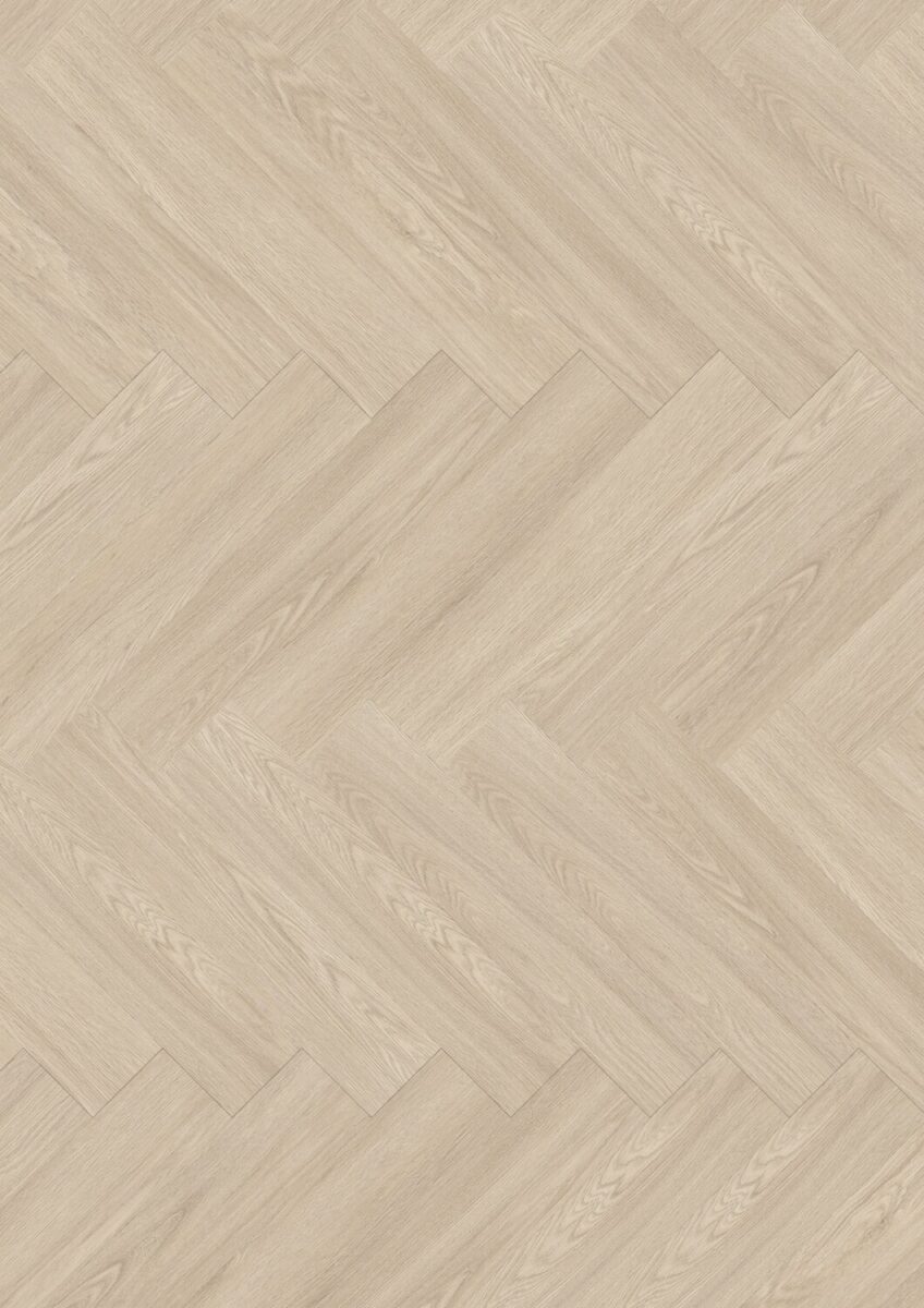Klikkvinylgulv | Virtuo 55 Rigid Acoustic Herringbone 1464 | Blomma Light