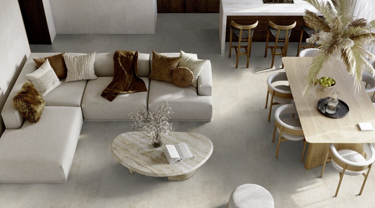 Klikkvinylgulv | Virtuo 55 Rigid Acoustic 1450 | Tavla Clear