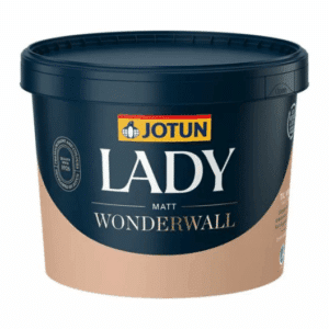 Lady Wonderwall - Silkematt veggmaling