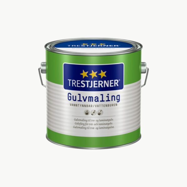 Trestjerner gulvmaling spann for maling av tre- og betonggulv