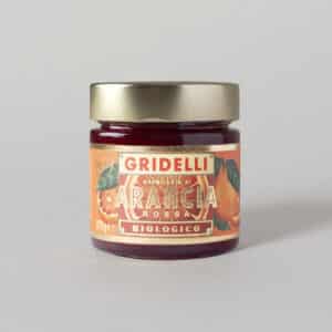 Økologisk marmelade av sicilianske blodappelsiner.