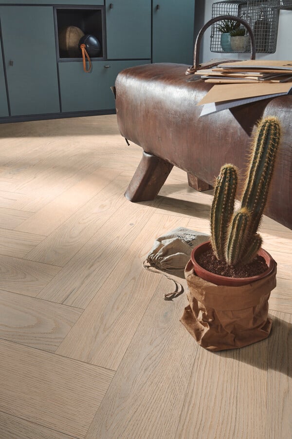 Herdet Tregulv - Hvit Eik / Artic White Oak 140 - Bilde 2