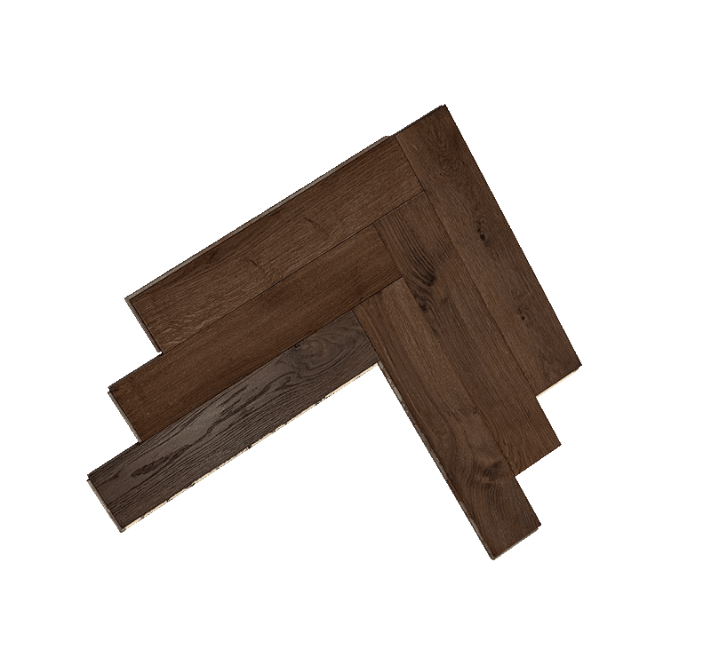 Fb-hout Eik stav fiskeben brun hardvoksoljet 13x120x600mm - Bilde 1