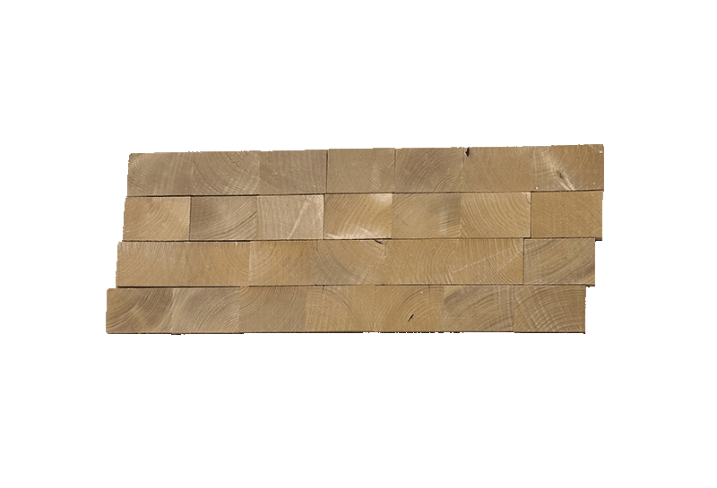 Heltre Gran kubbegulv ubehandlet str. 18x58 x88mm - Bilde 1