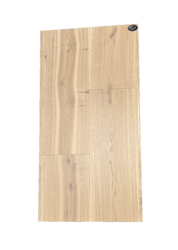 Stalgen slottsplank Eik Select Clear white hardvoksoljet str. 12x260x2200-3000 - Bilde 1