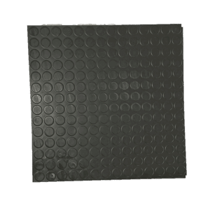 Norament Gummiflis med knotter 825/1902 Farge 5337 Mørk grå 50x50cm 2,7MM