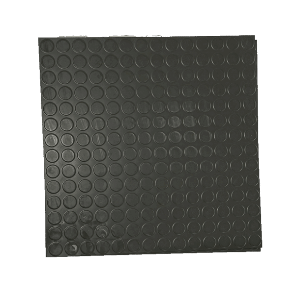 Norament Gummiflis med knotter 825/1902 Farge 5337 Mørk grå 50x50cm 2,7MM - Bilde 1