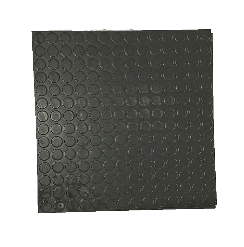 Norament Gummiflis med knotter 825/1902 Farge 5337 Mørk grå 50x50cm 2,7MM - Bilde 1