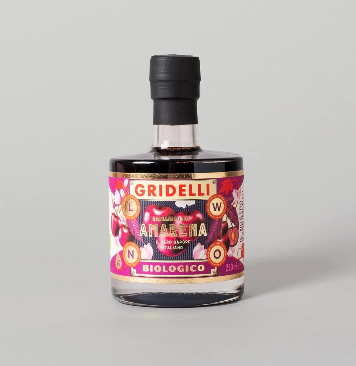 Gridelli - Aceto Balsamico all’Amarena – Økologisk 250 ml