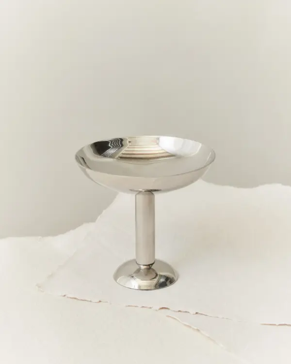 Louise Roe Metall champange glass