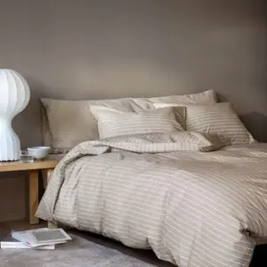 Høie Sengesett - Pia Beige