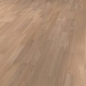 TERHURNE PARKETT HVIT EIK NATUR 3-STAV MATTLAKK 20CM - Bilde 4