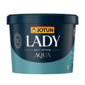 LADY Aqua Matt Våtromsmaling