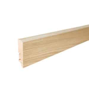Saga fotlist glatt eik limestone/coco/ str.16x60x2200mm