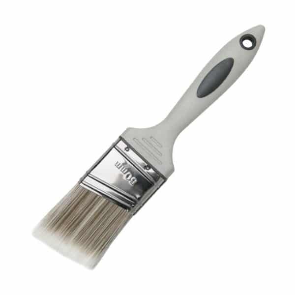 Penselmesteren Silver Skråpensel Superfinish 2-K i 25, 35 og 50 mm. Skrå bust gir perfekt kontroll på kanter og detaljer – profesjonell finish uten fiberavgang.