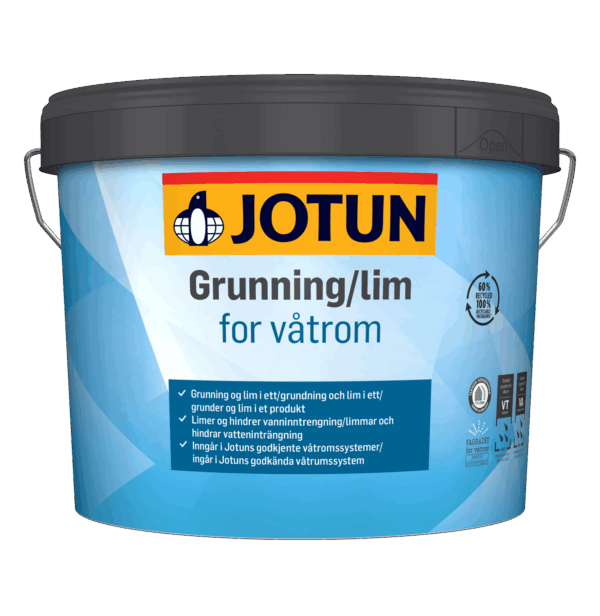 Jotun Grunning/Lim for Våtrom