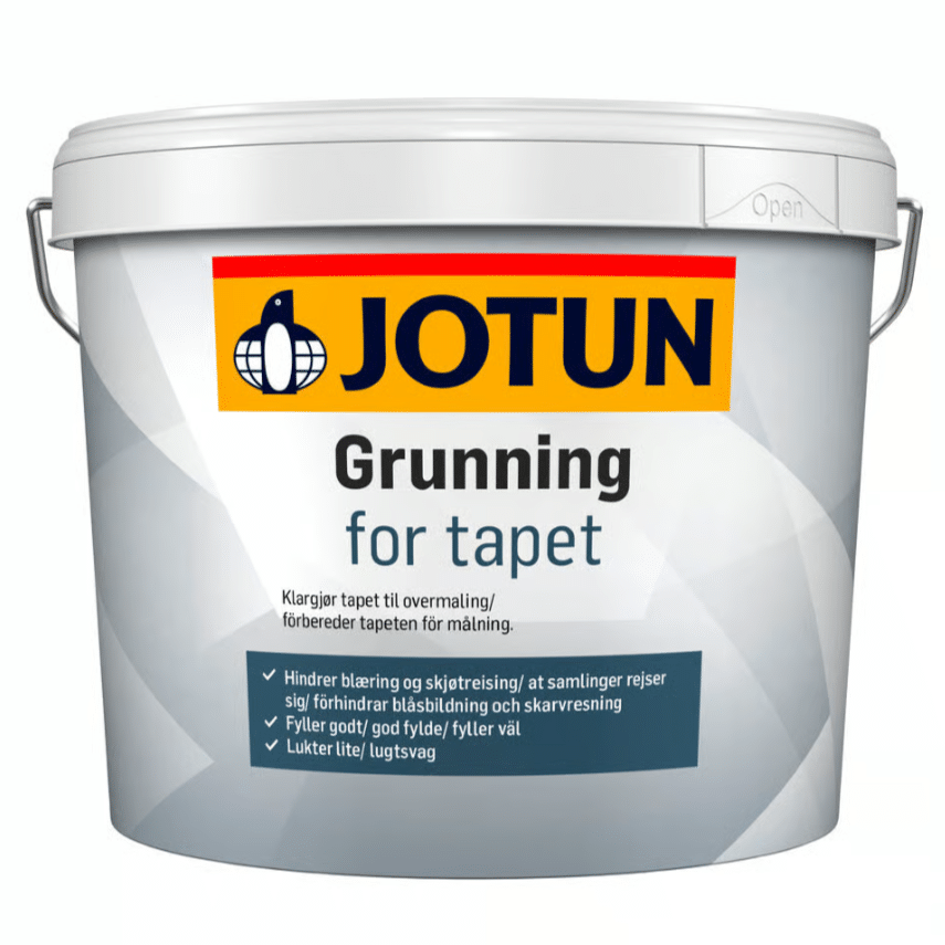 Jotun Grunning for Tapet