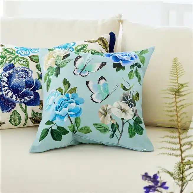 Miraflores Cobalt Pyntepute 50x50 - Bilde 2