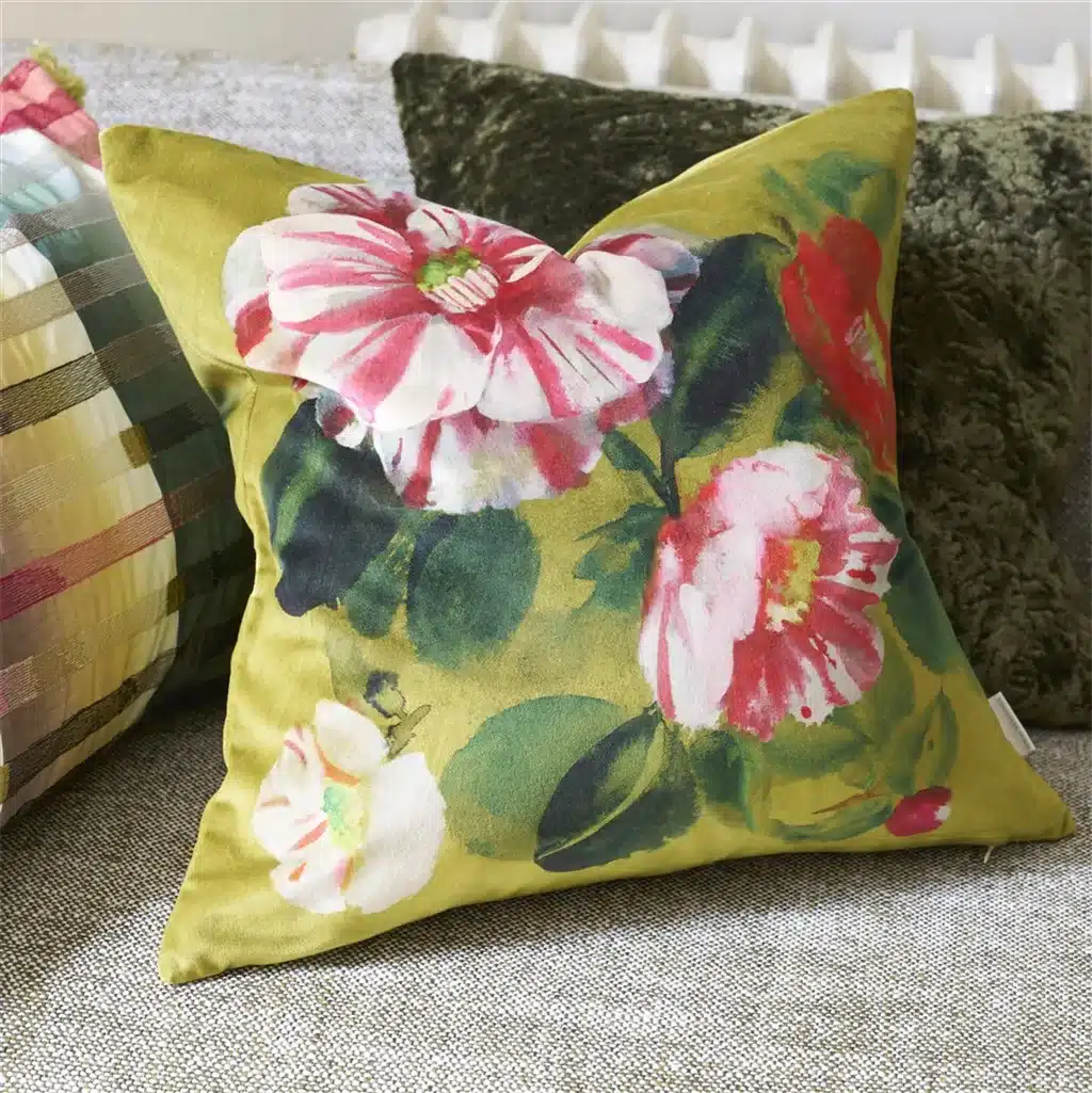 Camellia Velours Pyntepute 50x50 - Bilde 2