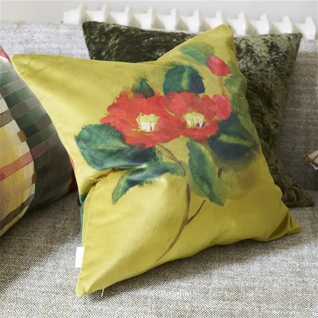 Camellia Velours Pyntepute 50x50 - Bilde 3