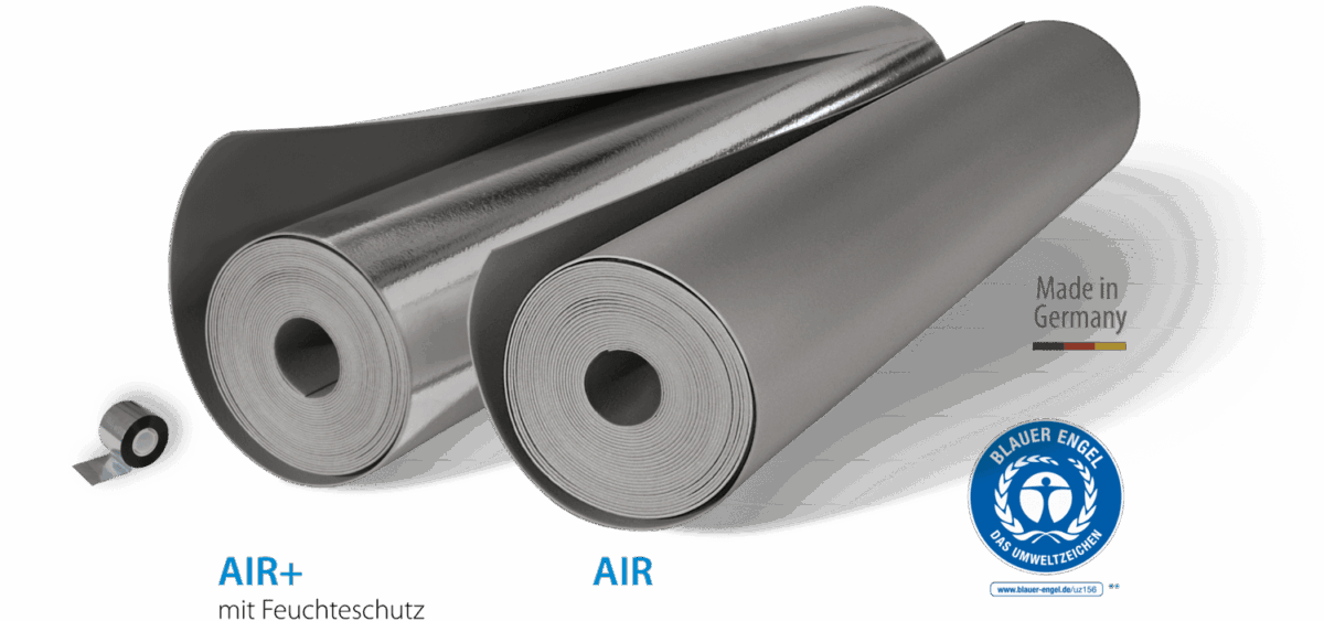 Viscoh Air+ Underlag for parkett og laminatgulv med fuktsperre