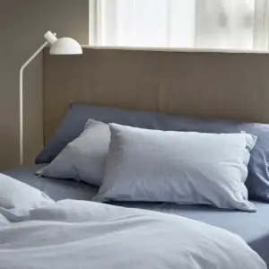 Balder Flanell Dus Denimblå Sengesett - Bilde 3