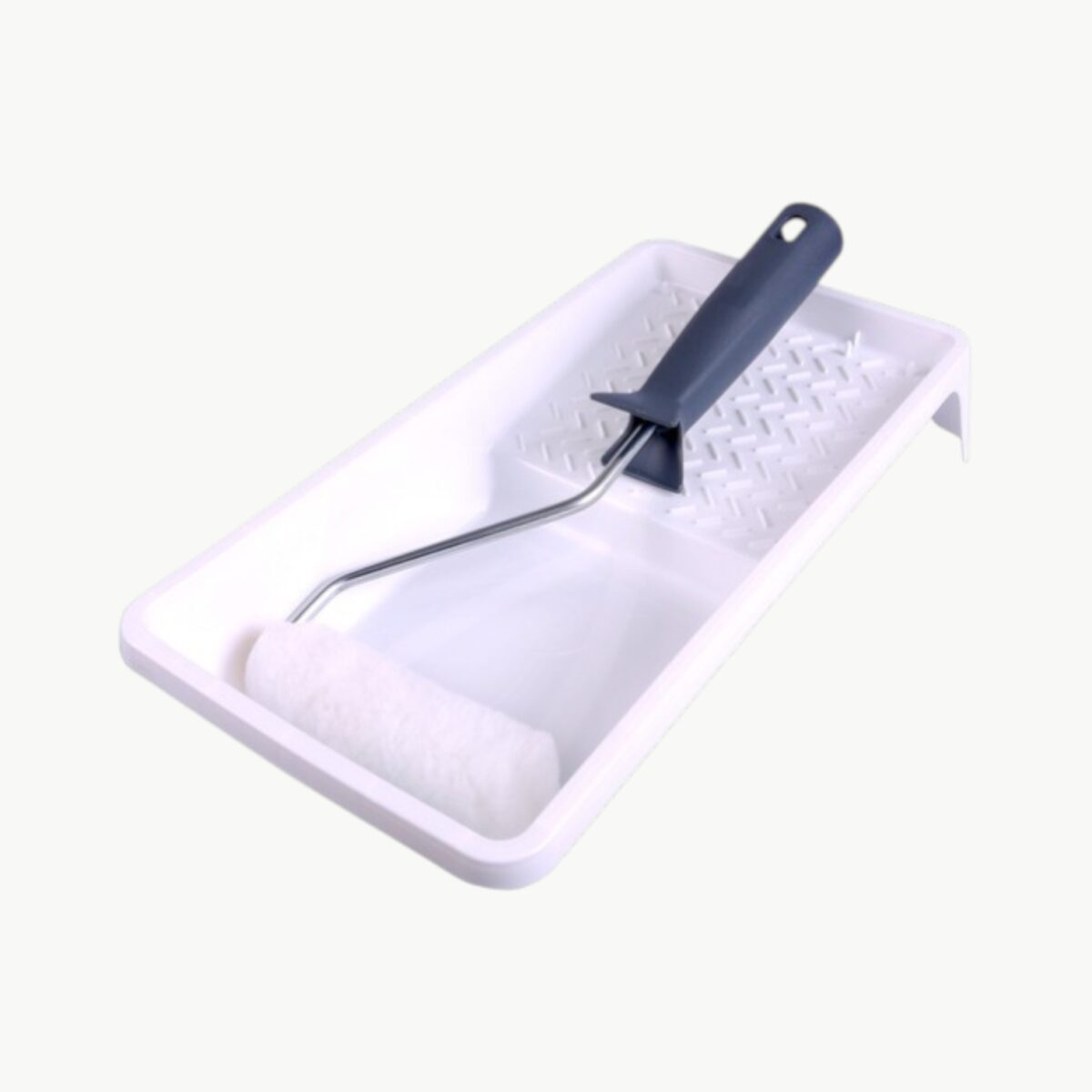 Mini rullesett 10 cm for fine flater med malerull og brett